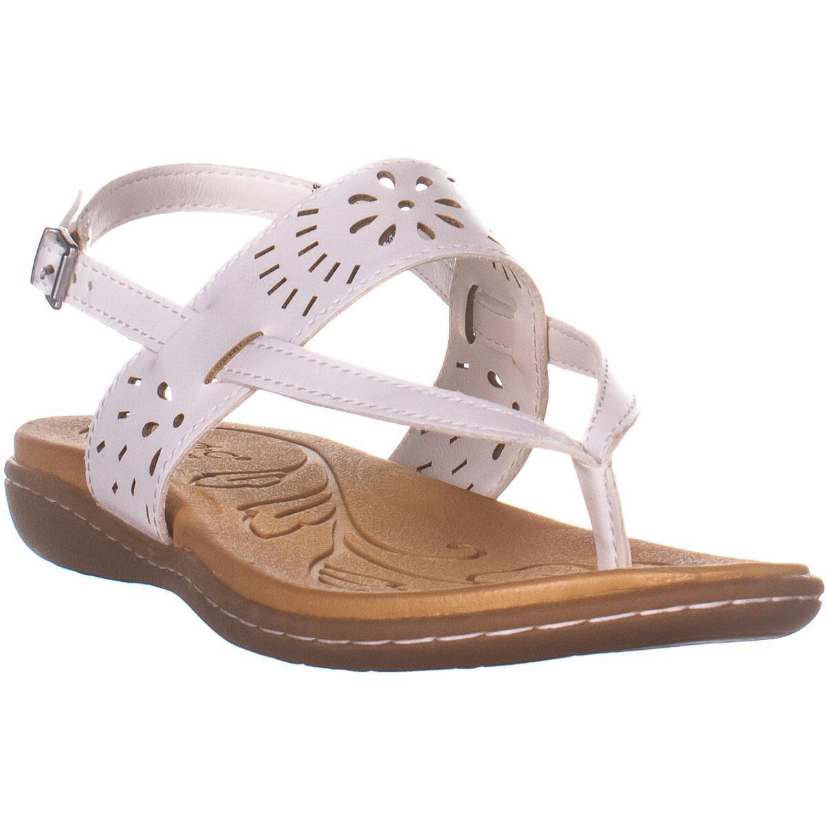born white sandals