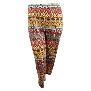 womens plus petite palazzo pants