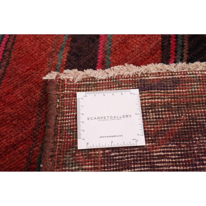 ECARPETGALLERY Hand-knotted Konya Anatolian Red Wool Rug - 4'3 x 10'2