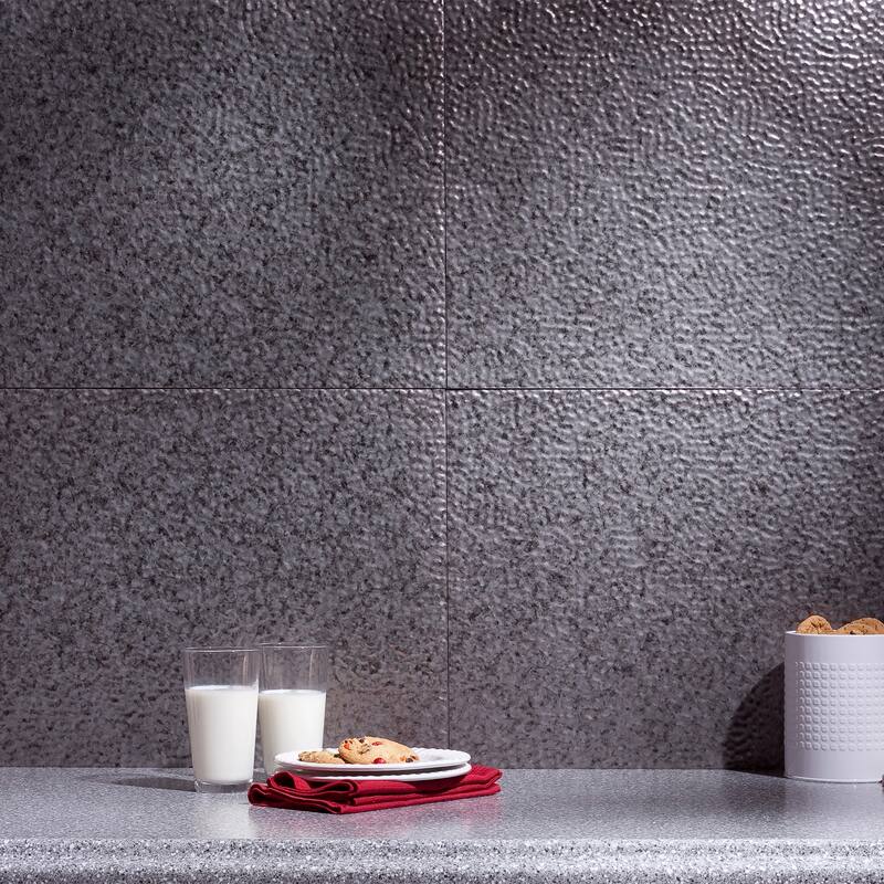 FASÄDE Hammered Decorative Vinyl Backsplash Panel