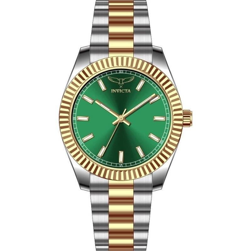 Invicta Men's 69012 Specialty Quartz PC21S Copper Dial Watch - Green