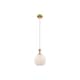 Option Brushed Brass / Matte White