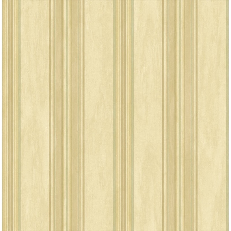 Seabrook Designs Giovo Stripes Unpasted Wallpaper