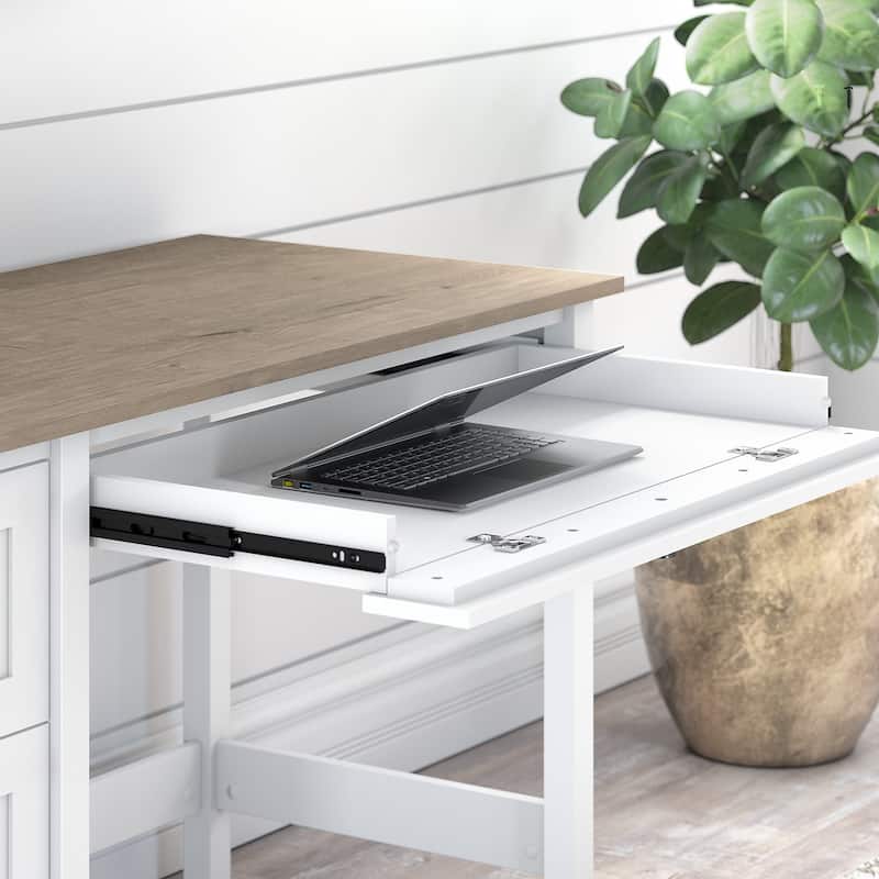 Mayfield 54W Computer Desk with Drawers by Bush Furniture