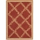 preview thumbnail 58 of 105, SAFAVIEH Handmade Chelsea Kimber Trellis French Country Wool Rug 1'8" x 2'6" - Rust/Gold - Rectangle