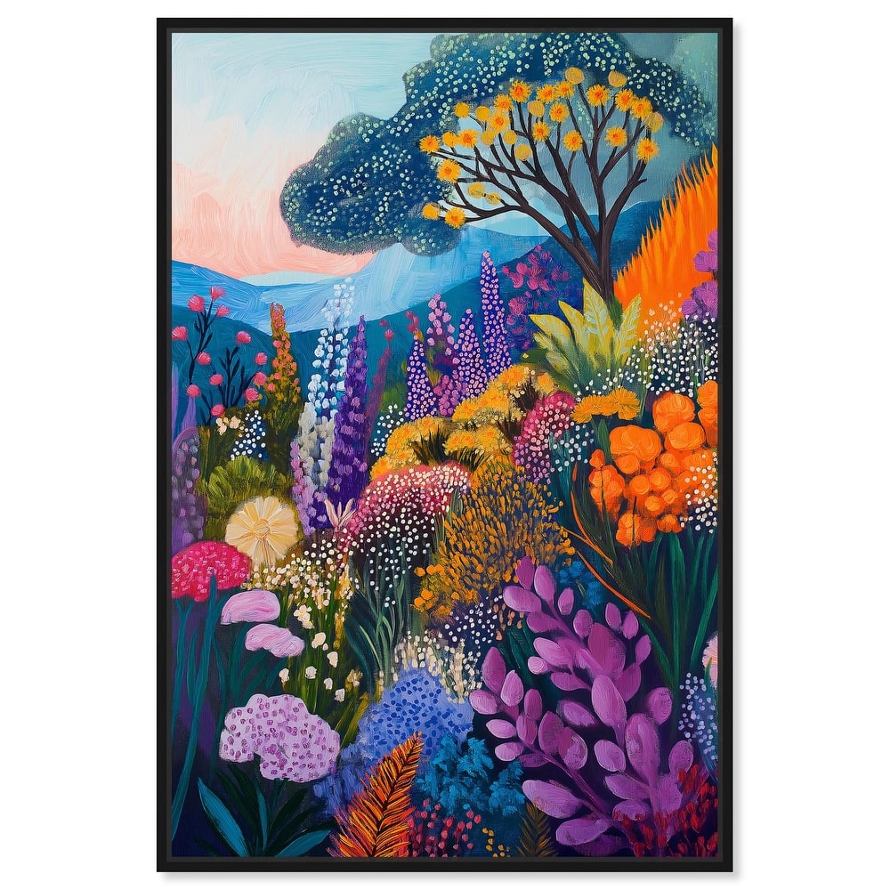 Solara's Bloom Canvas by Art Remedy