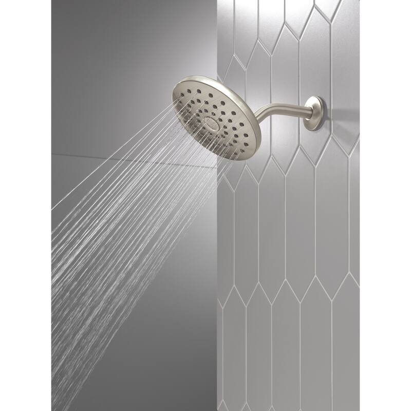 Delta 52101-25 PivotPro 2.5 GPM Single Function Raincan Shower Head - Lumicoat Stainless