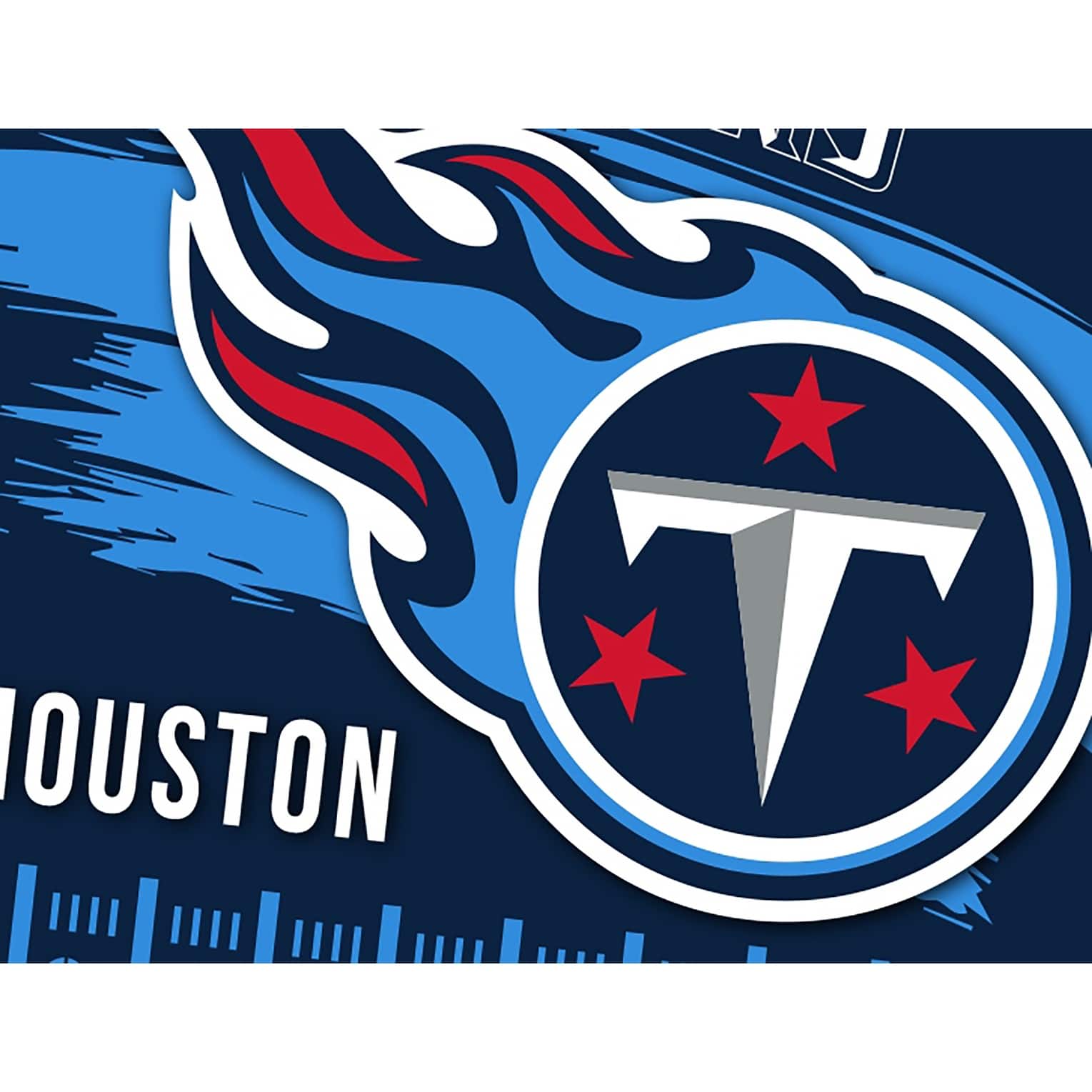 NFL Apron & Chef Hat Set, with Large Team Logo Tennessee Titans 31