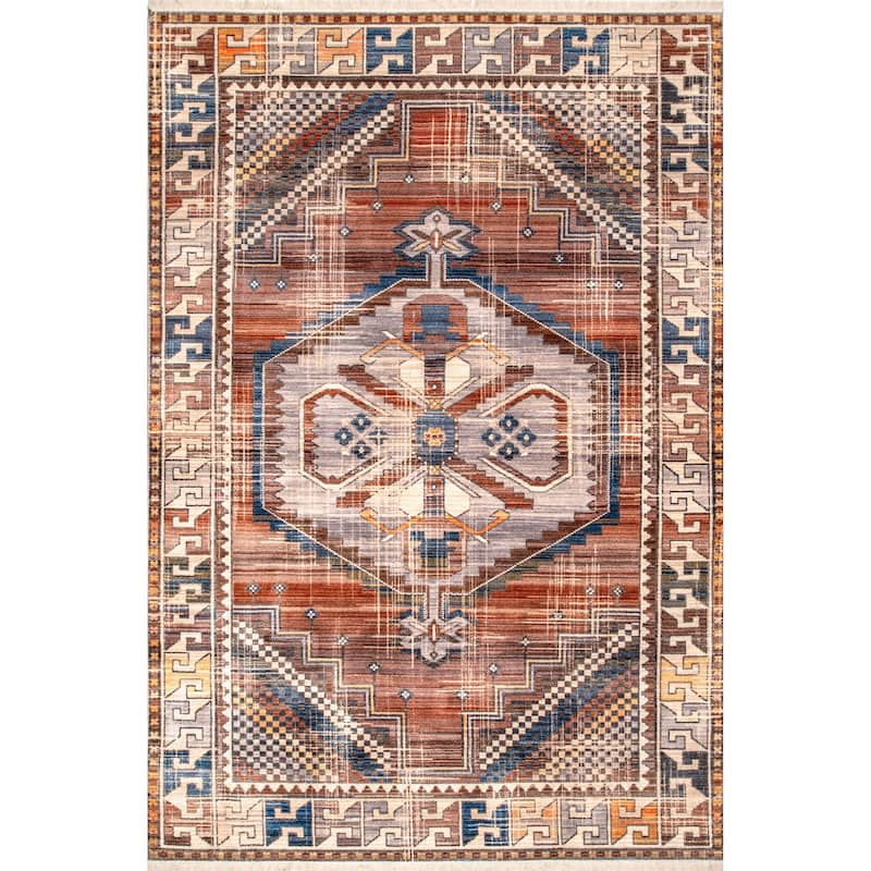 Nuloom Vintage Deborah Tassel Area Rug