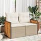 Option Beige and white with storage