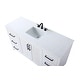 preview thumbnail 5 of 9, Elegant Lighting VF29560 Alina 60" Free Standing Single Basin Vanity