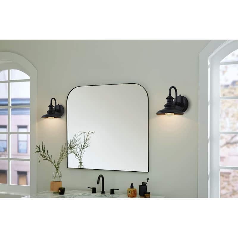 E26 wall sconce black wall light fixture metal wall light