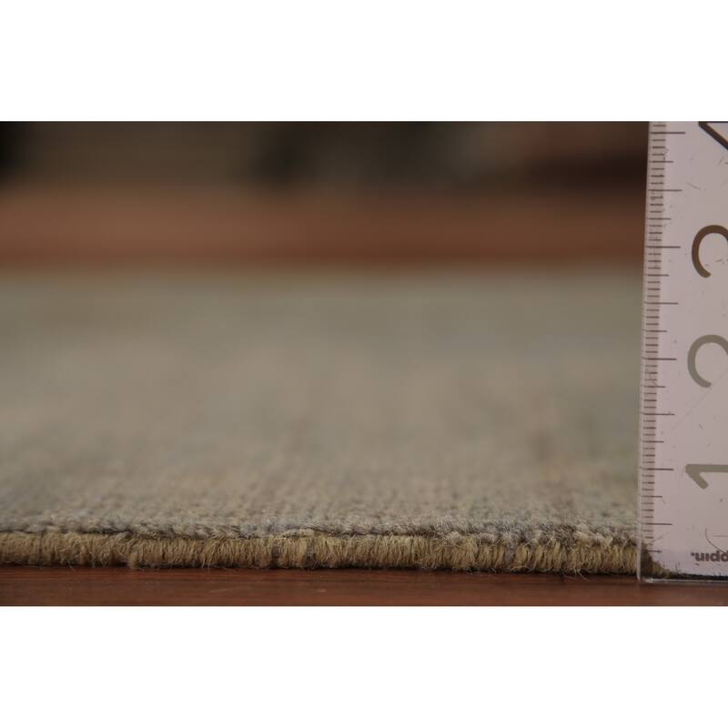 Modern Gabbeh Runner Rug Handmade Wool Carpet - 2'9" x 9'9"