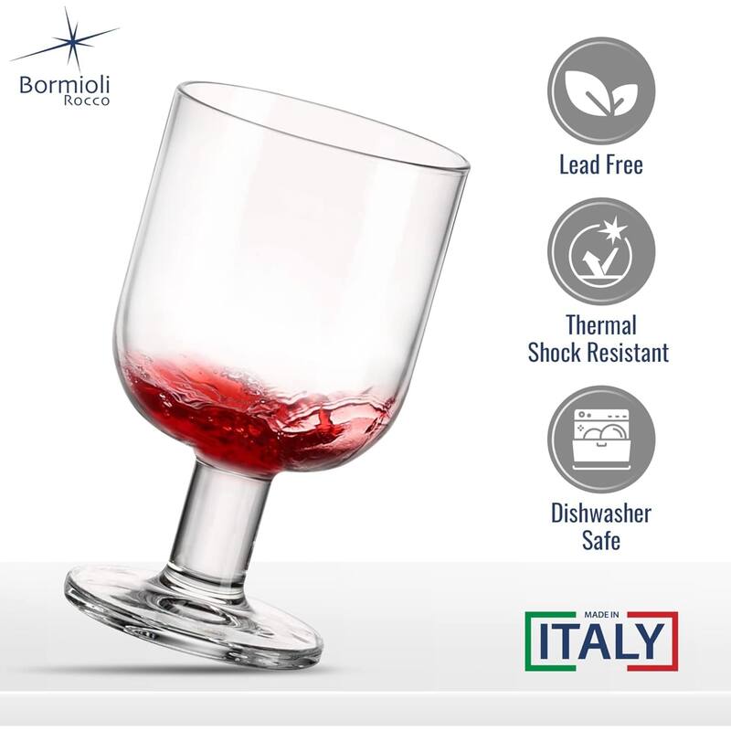 Bormioli Rocco Hosteria 5.5 oz. Tumber Glasses, Set of 6