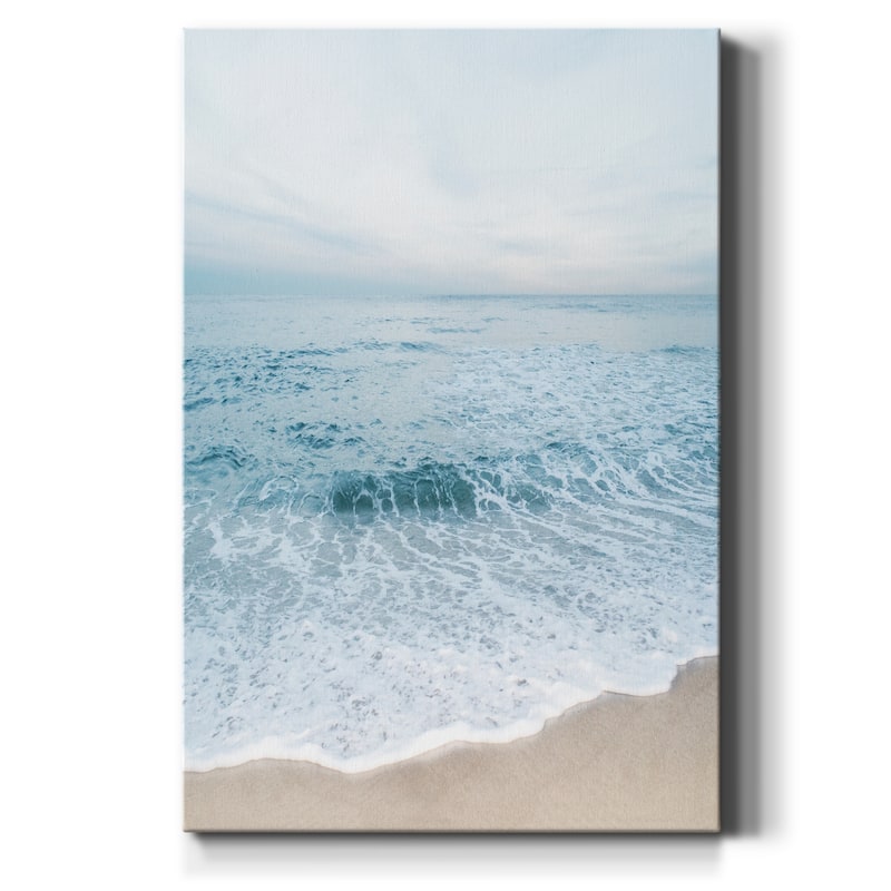 Tranquil Ocean I-Premium Gallery Wrapped Canvas - Ready to Hang