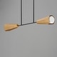preview thumbnail 4 of 3, Maxim 10816SW Rizzo 2 Light 37" Wide Linear Pendant