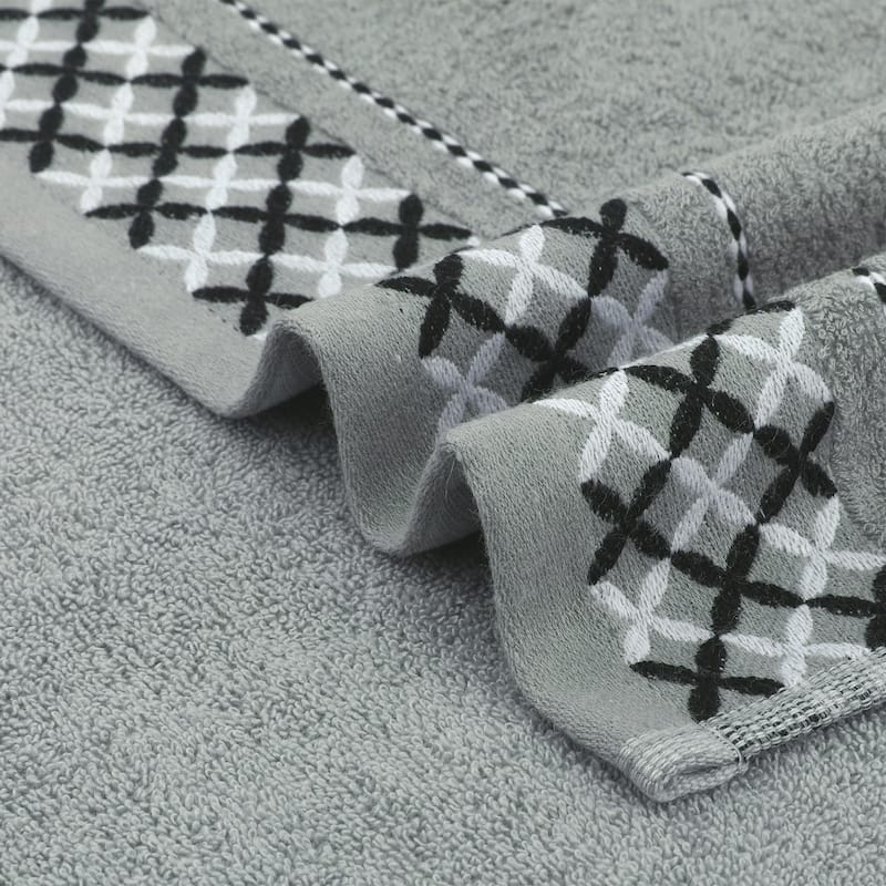 Cute Pattern Decorative Hand Towel Set, Lightweight, Absorbent Bathroom Hand Towels 14 x 30 Inches