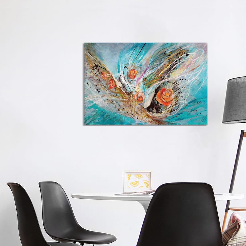 iCanvas "The Angel Wings X. The Five Roses" by Elena Kotliarker Canvas Print - 26x40x1.5