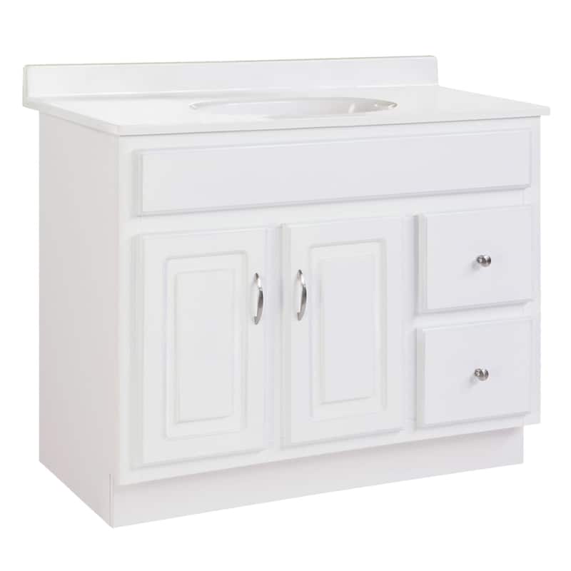 Design House Concord 36" Single Free Standing Wood Vanity Cabinet Only