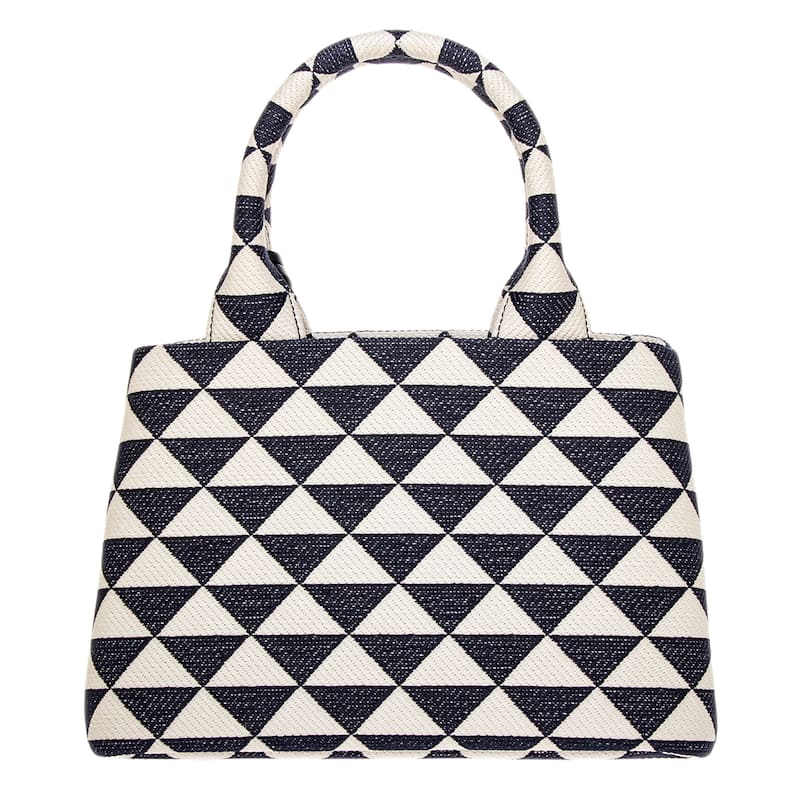 Prada Symbole Jacquard Tote