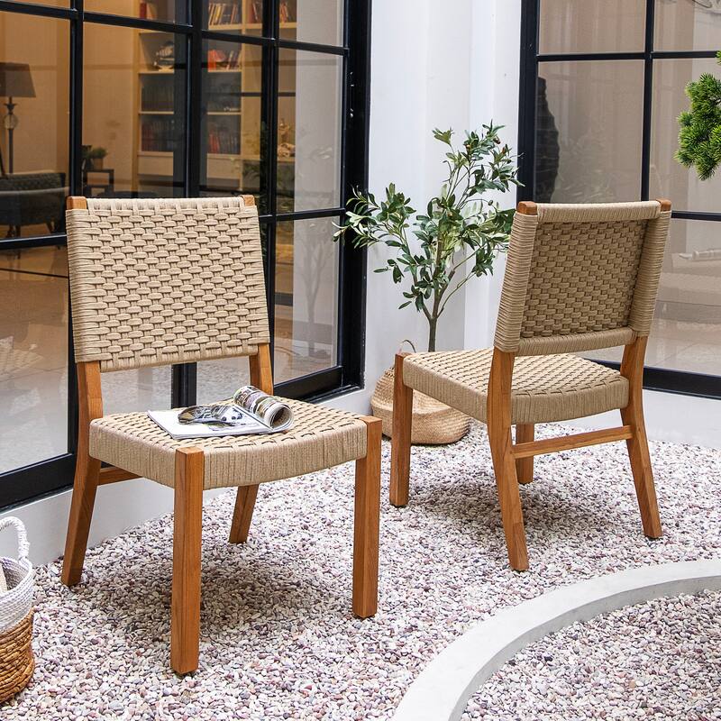 Cambridge Casual Zephyr 4-piece Teak Outdoor Dining Set