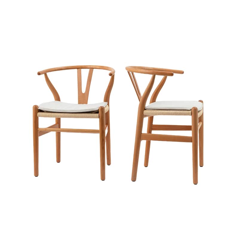 Solid Wood Weave Dining Chair