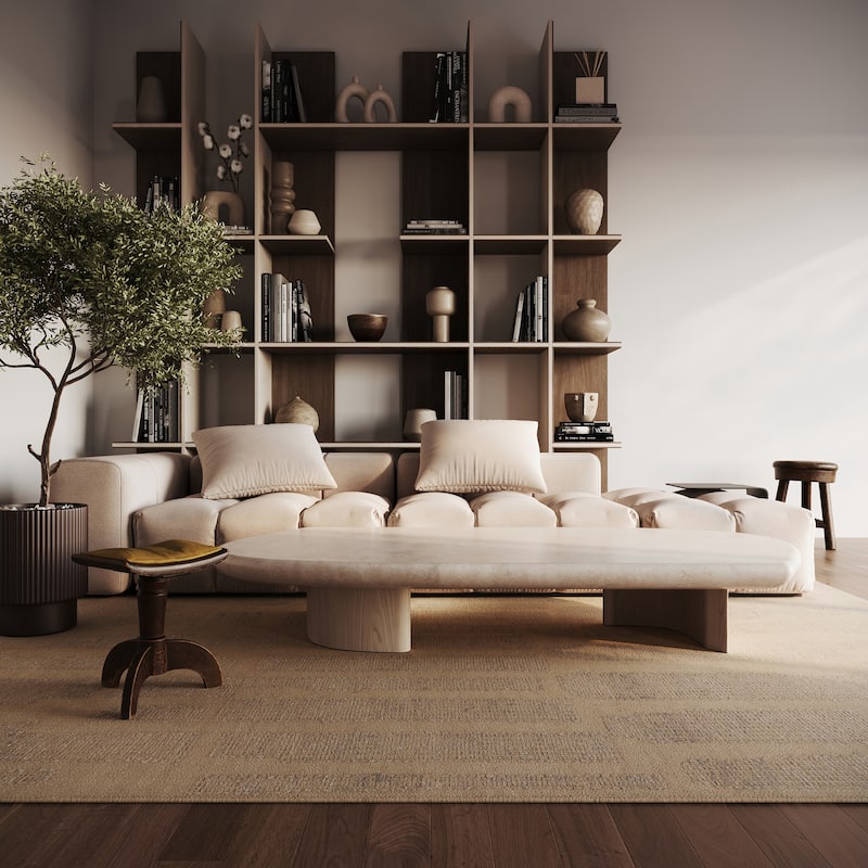 Nuloom Thea Laurent Abstract Wool Rug