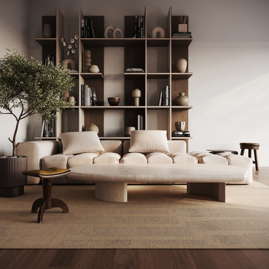 Nuloom Thea Laurent Abstract Wool Rug