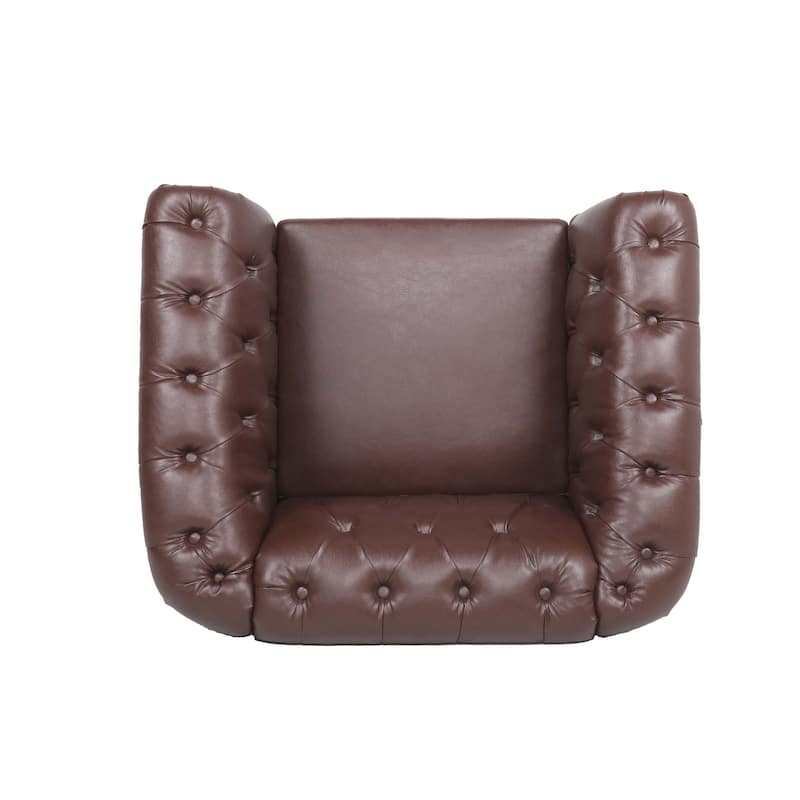 Classic Design Comfortable 1 Seater Sofa Accent Chair For Living Room