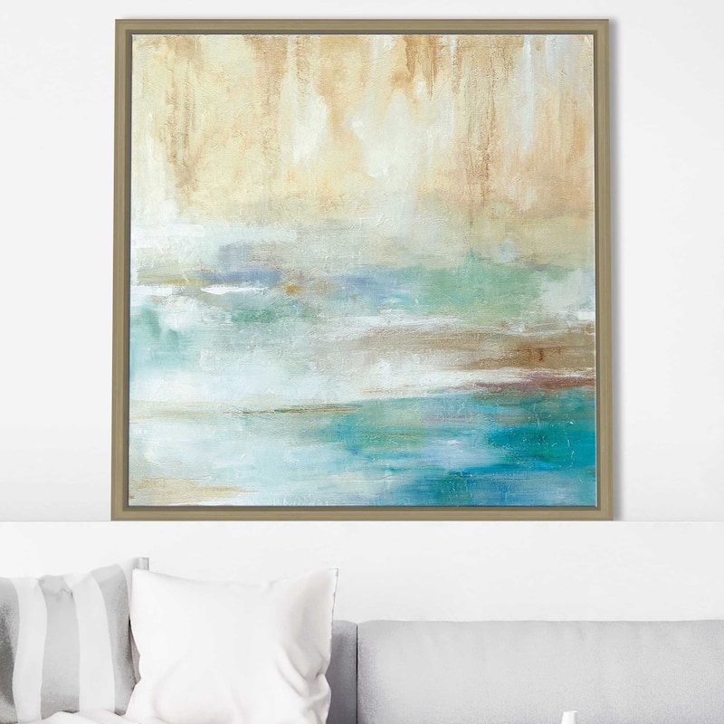 "Through The Mist I" by Carol Robinson Print on Floating Canvas