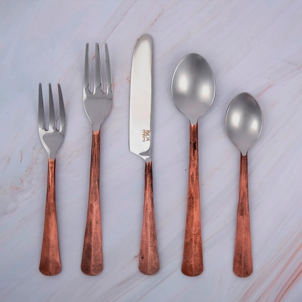 INOX Ridge Copper Antique 20 Pcs. Set (Serves 4). Opens flyout.
