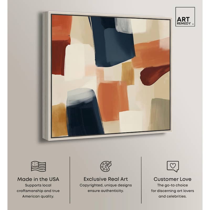 Sienna Shift Canvas by Art Remedy