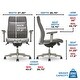 preview thumbnail 3 of 42, La-Z-Boy Modern Baylor Executive Office Chair