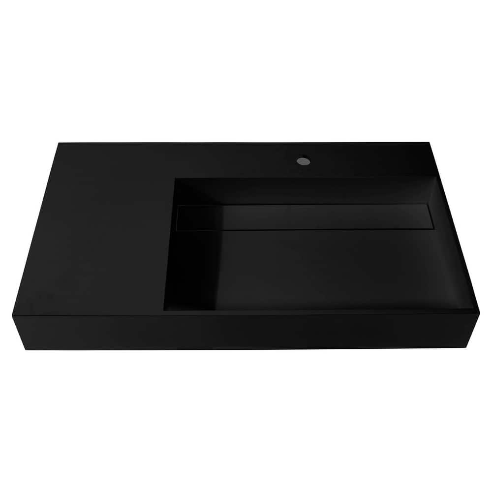 Amelia 36" - 72" Solid Surface Bathroom Vanity Top