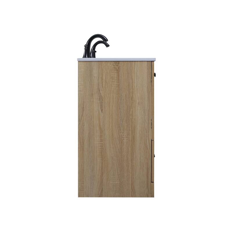 Elegant Lighting VF2860D Soma 60" Free Standing Double Basin Vanity