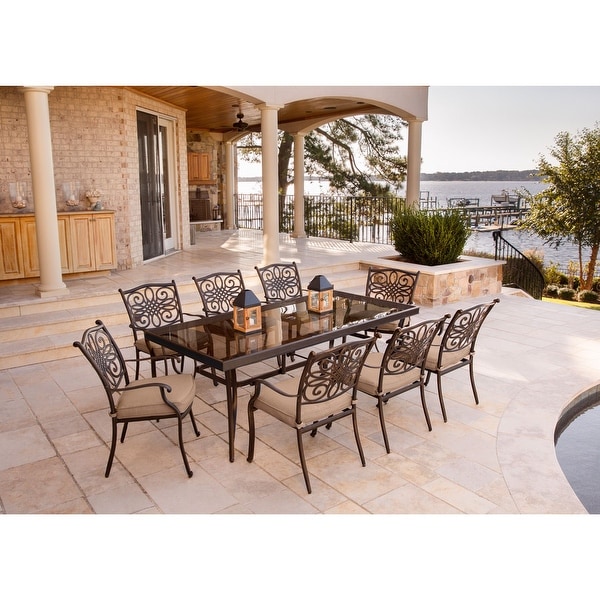 Extra long sales outdoor dining table