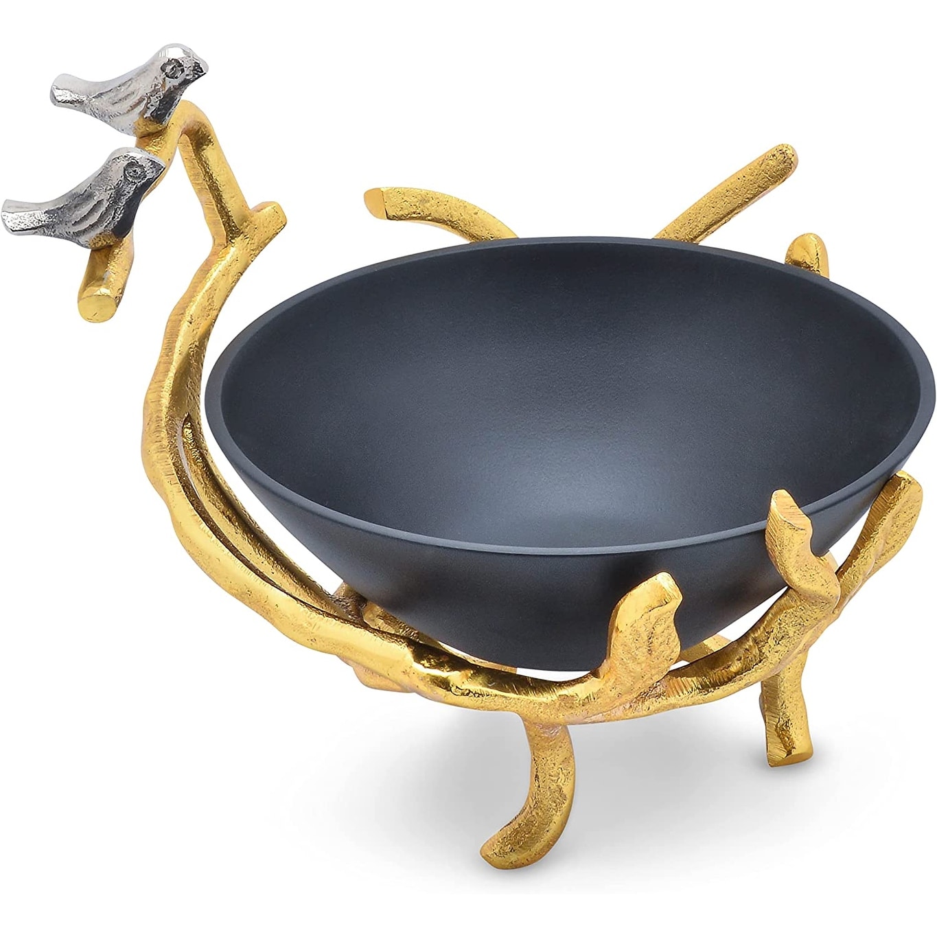 https://ak1.ostkcdn.com/images/products/is/images/direct/f208a00cd7c71b98930574cf4edc4e09ddbfed77/Cheer-Collection-Black-Decorative-Bowl-on-Gold-Branch-Stand-with-Silver-Birds.jpg