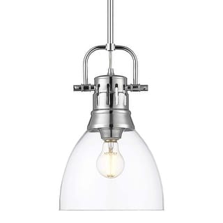 Golden Lighting 3604-S CH Duncan 9" Wide Mini Pendant