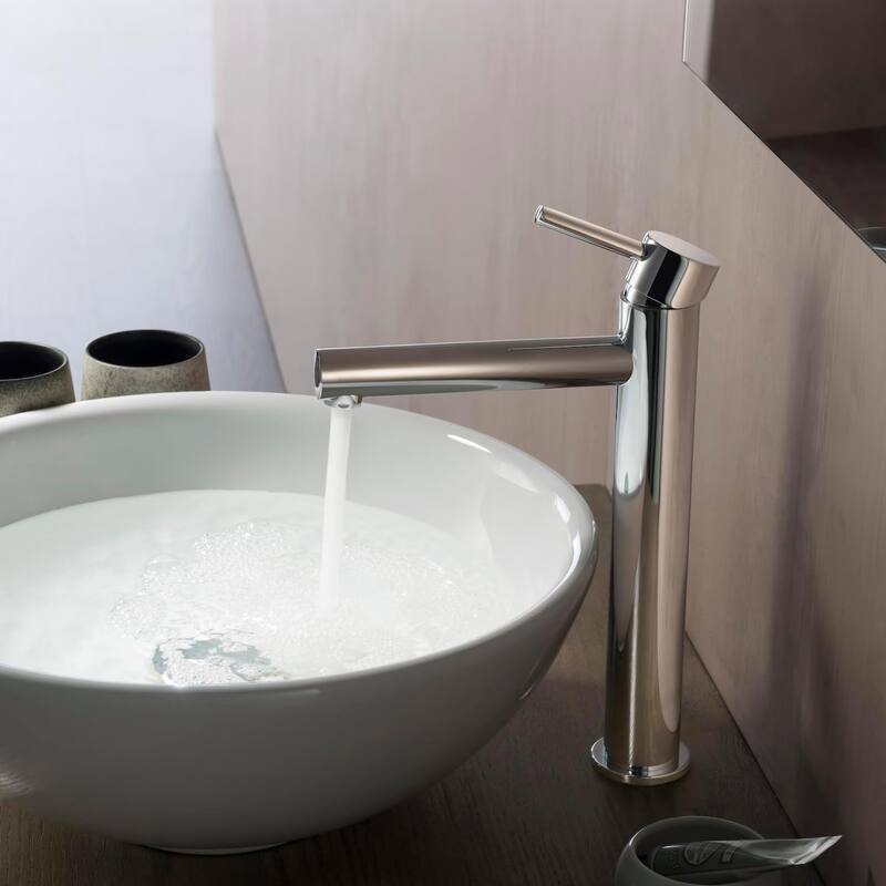Blossom Single Handled Round Vessel Sink Faucet
