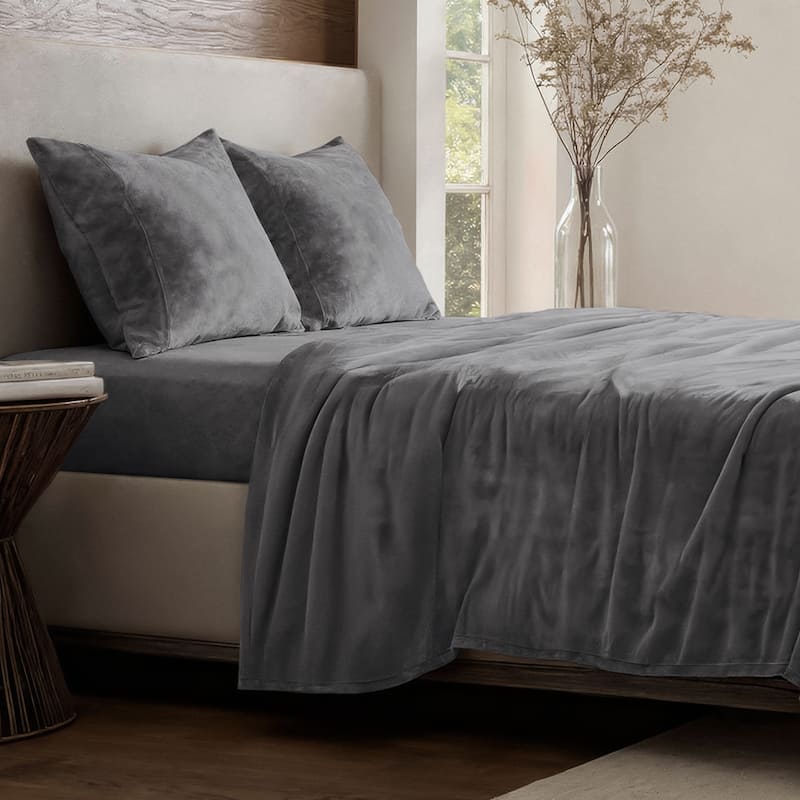 Bare Home Velvety Soft Microplush Sheet Set
