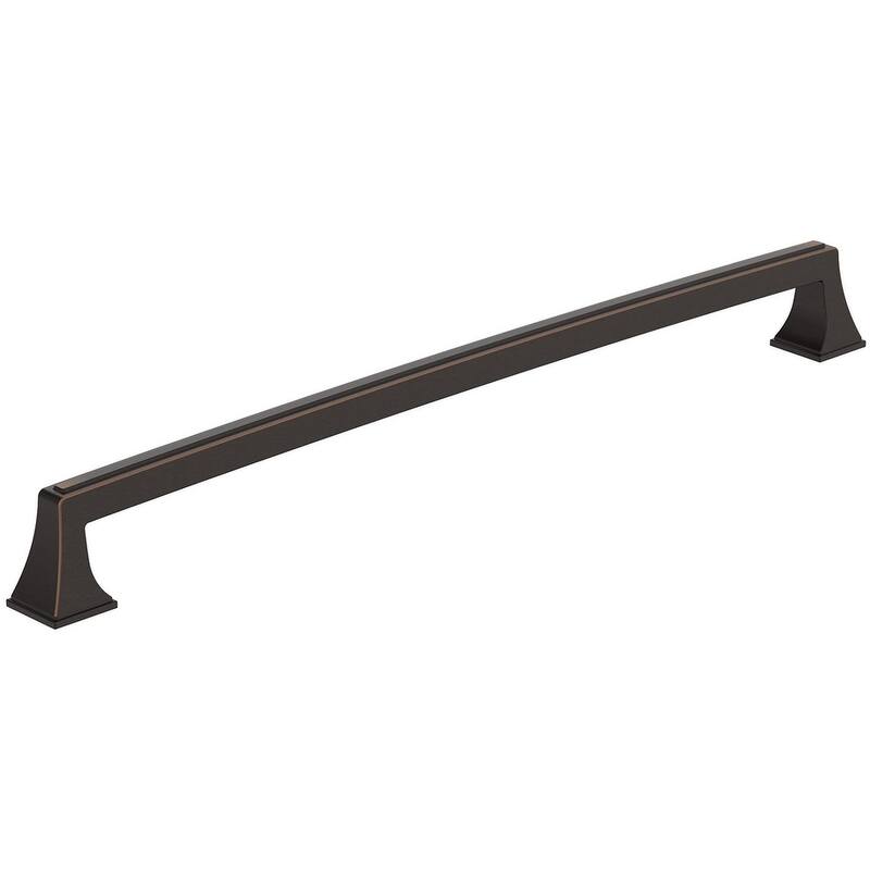 Amerock BP53537 Mulholland 12-5/8" Center to Center Handle Cabinet - Oil Rubbed Bronze