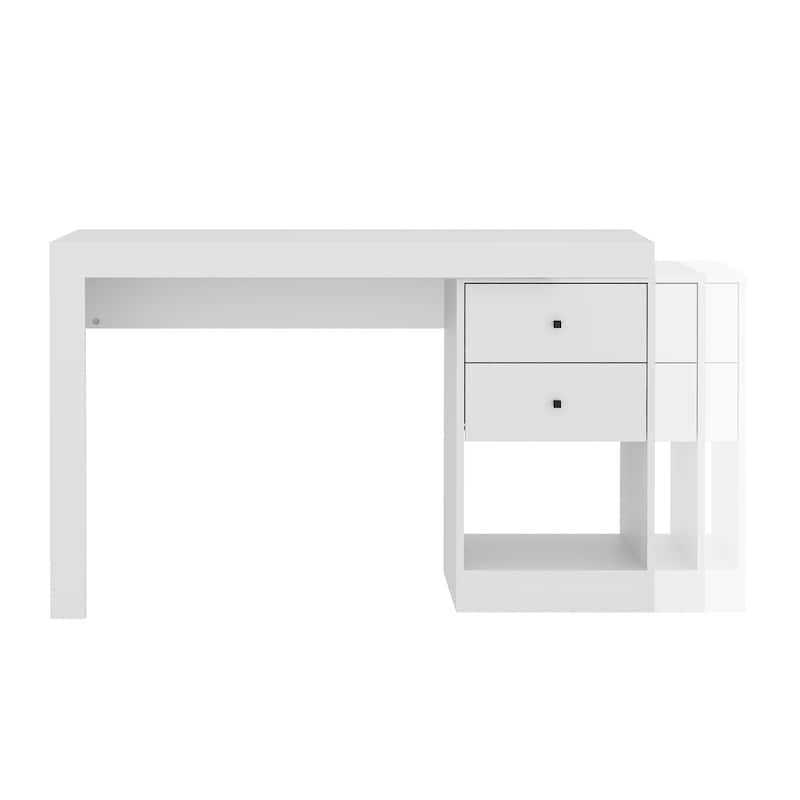 Expandable Home Office Desk for Office Room,Living Room