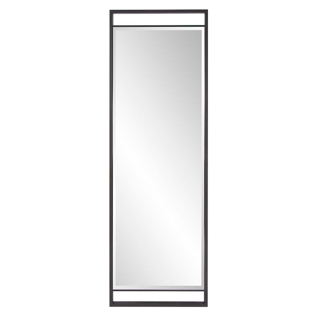 Allan Andrews Silver Iron Framed Rectangular Full Length Wall Mirror - 72.5"H x 24"W