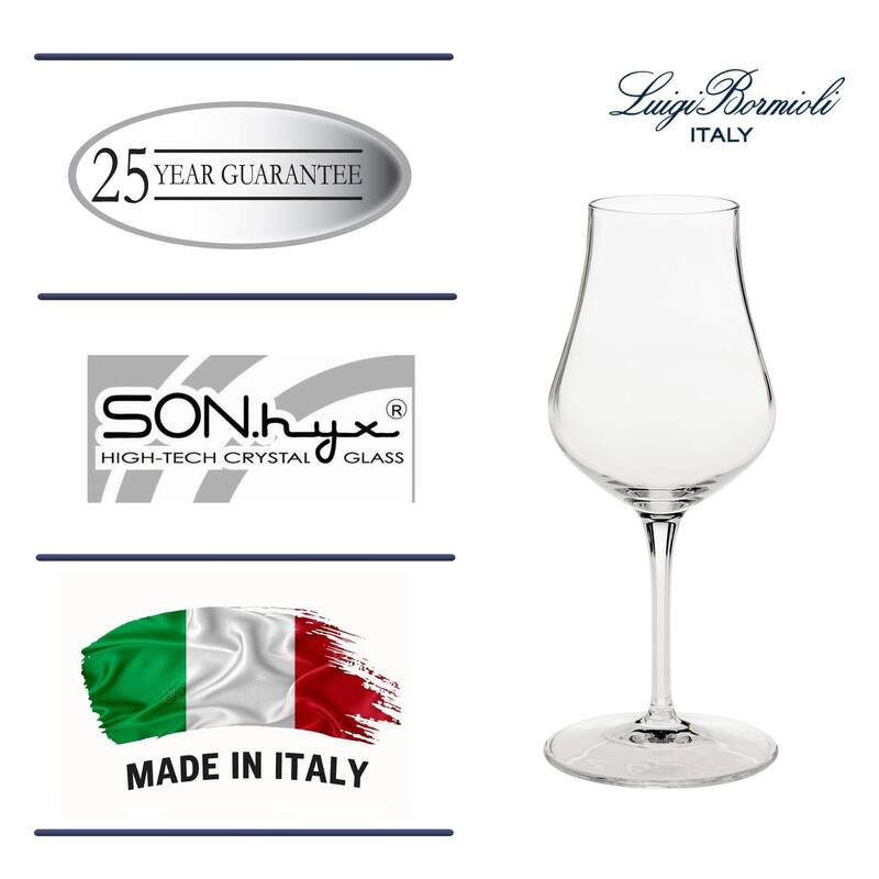 Luigi Bormioli Set of 6 Vinoteque Snifter/Liqueur Glasses - 5.75 oz.