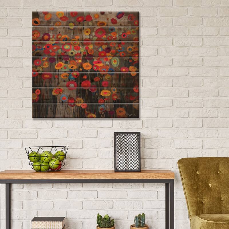 Parade Print On Wood by Don Li-Leger - Multi-Color