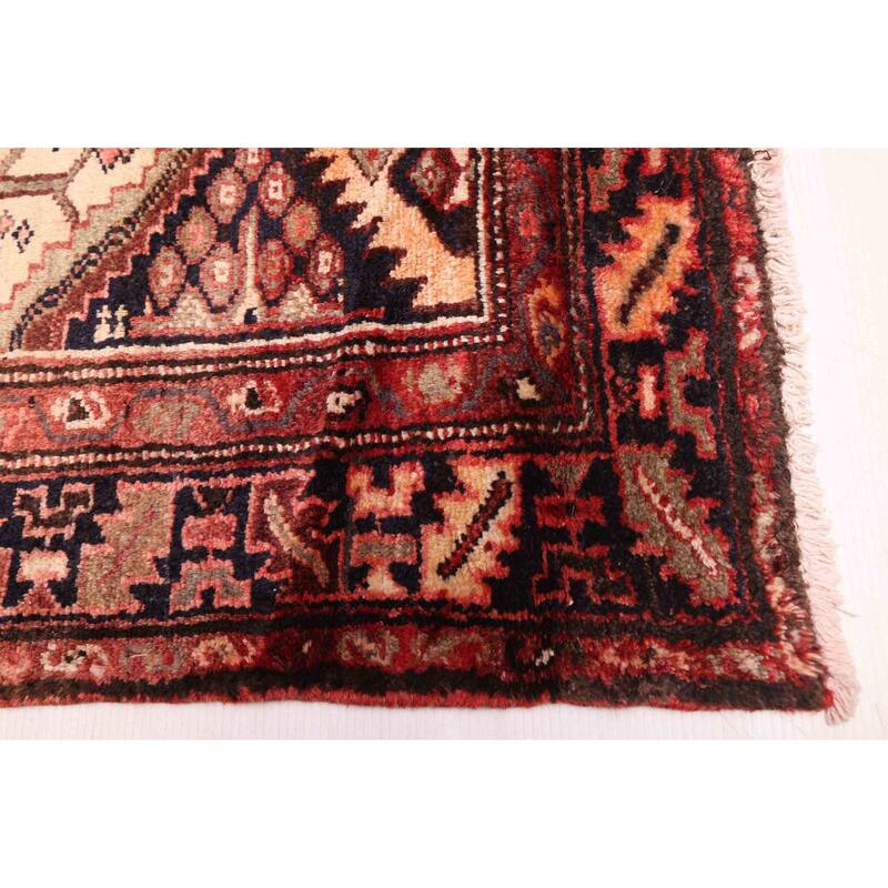 ECARPETGALLERY Hand-knotted Anadol Cream Wool Rug - 3'7 x 10'9