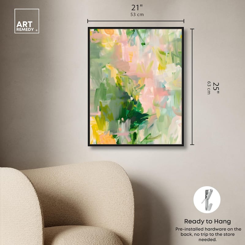 Quantum Hues II Canvas by Art Remedy