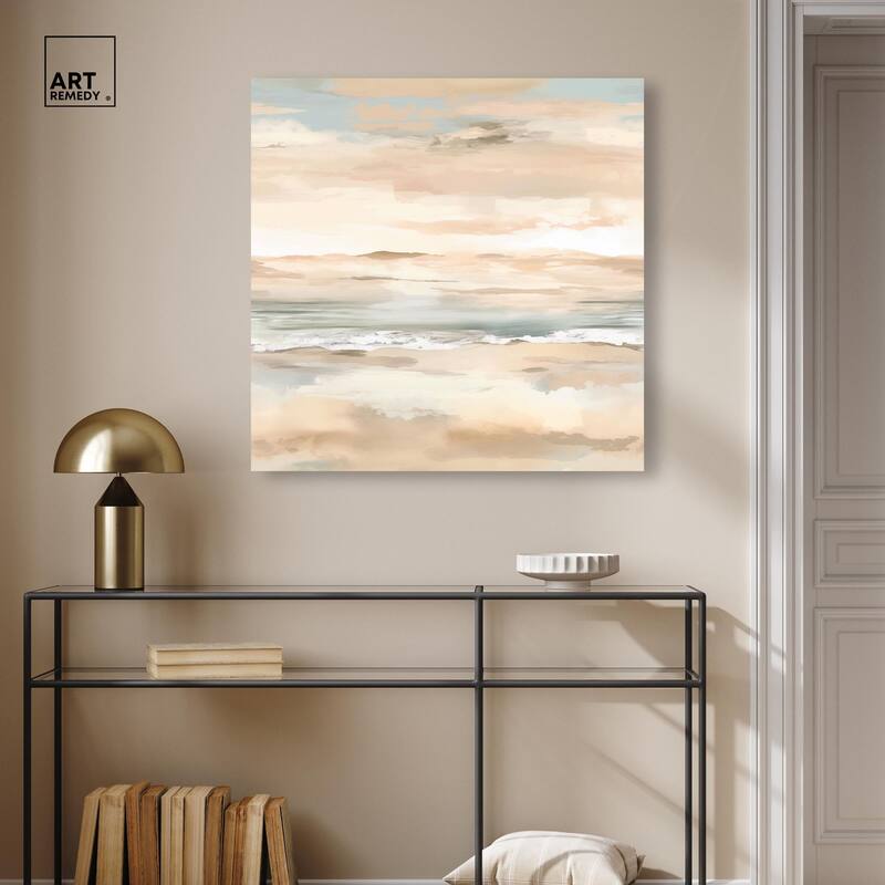 Roseate Skyfall II Canvas by Art Remedy, Gallery Wrapped