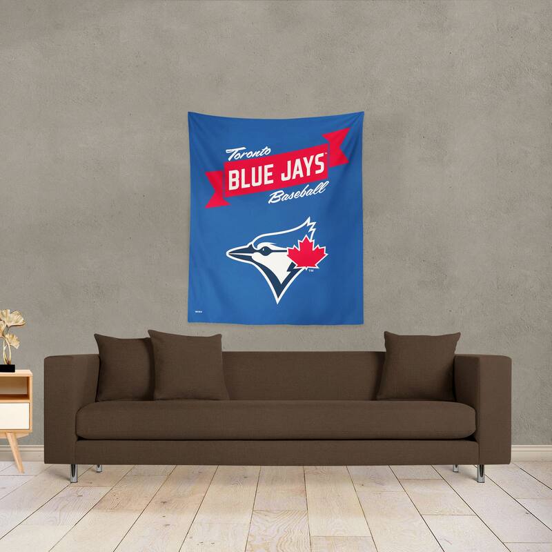 MLB Premium Blue Jays Printed Wall Hanging - 34"x40"