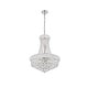 preview thumbnail 7 of 7, Elegant Lighting 14-light Chrome Royal Cut Crystal Hanging Fixture